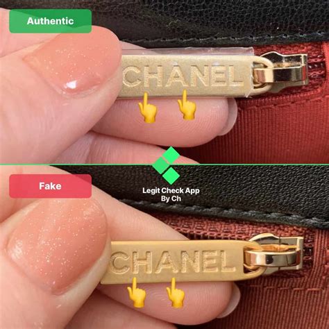 chanel gabrielle original vs fake|real chanel bag sticker.